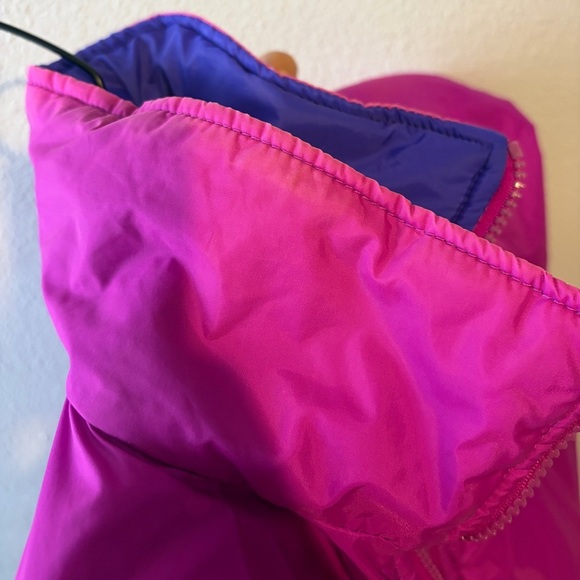 Vintage Columbia Reversible Ski Jacket Women's Retro 90s Purple and Pink - Picture 6 of 8